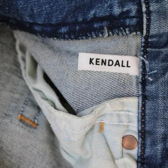 GRLFRND Kendall Super Stretch High Rise Skinny Jeans Blue Duran Size 27 - Picture 9 of 10